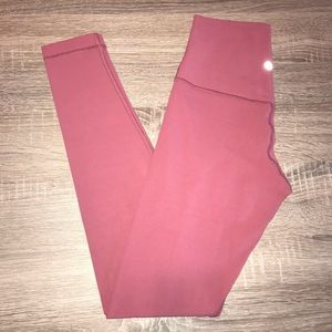 Align Pant Full Length 28" misty merlot